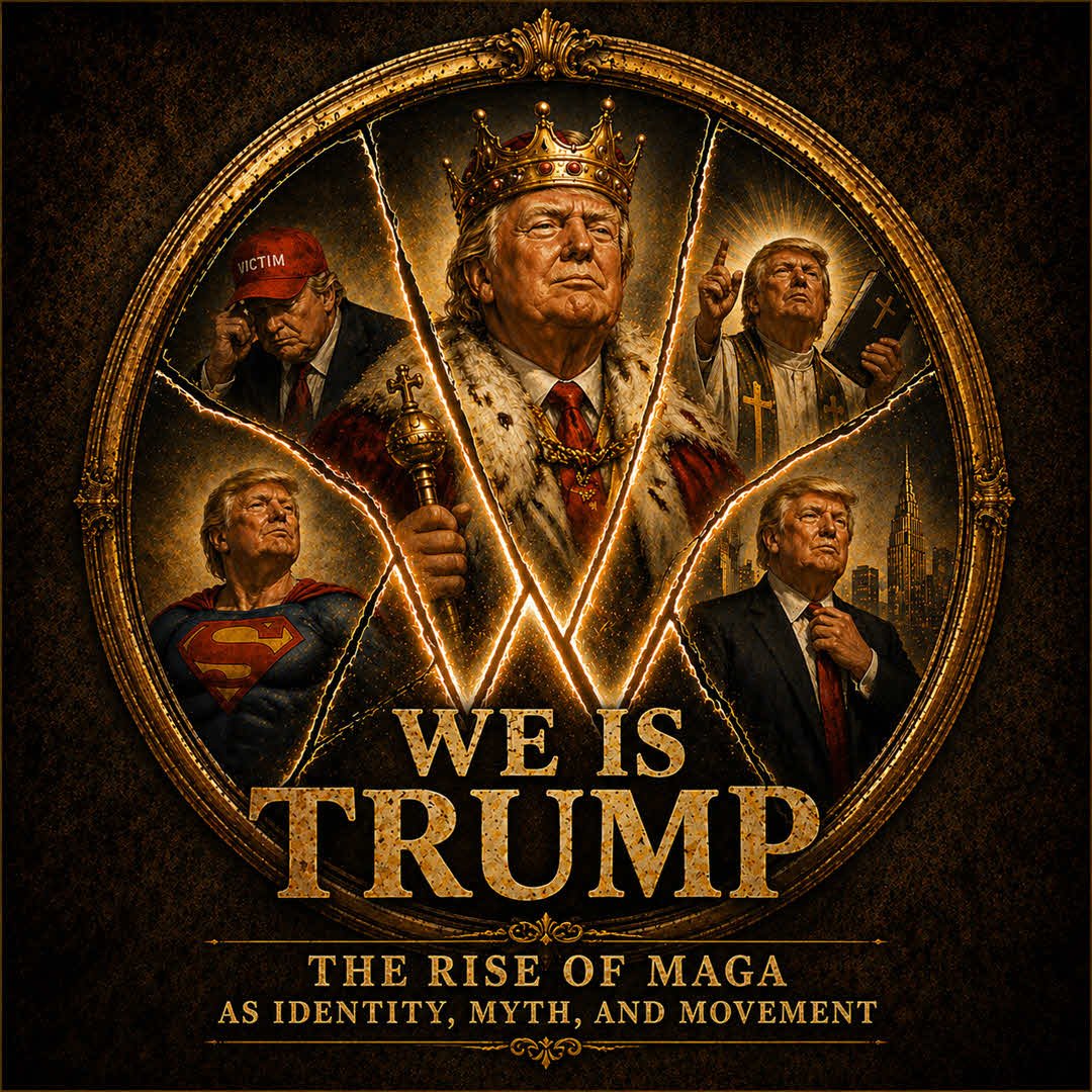 We Is Trump Maga Mirror and Subtitle We Is Trump and The MAGA Movement